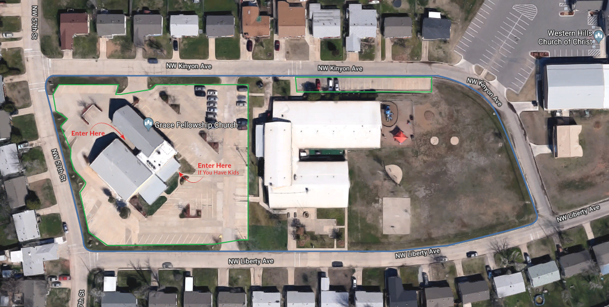 Location of Grace Campus