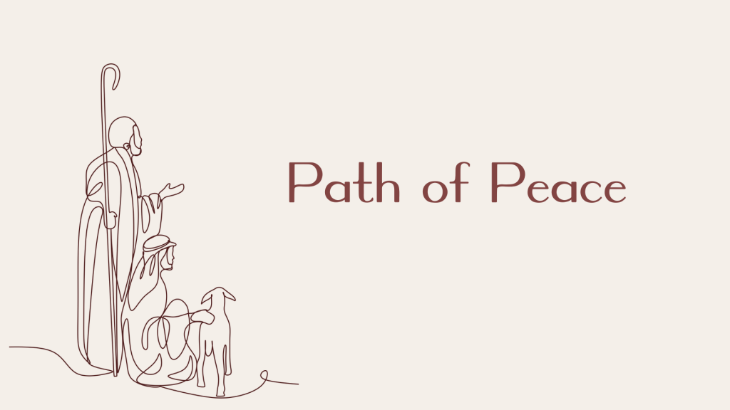 Path of Peace Sermon Graphic