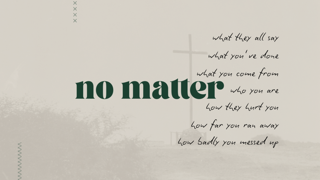 No Matter Sermon Graphic