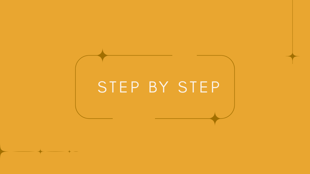 Step By Step (Baptisms) Sermon Graphic